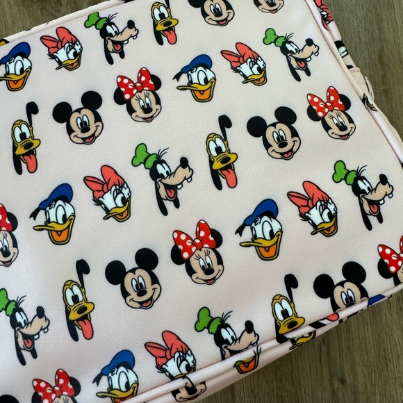 Stoney Clover Lane SCL X Disney Sensational Six Mickey Large Pouch Pink New - Picture 5 of 5